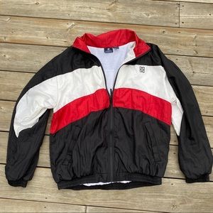 Vintage Black, Red, and White Jacket